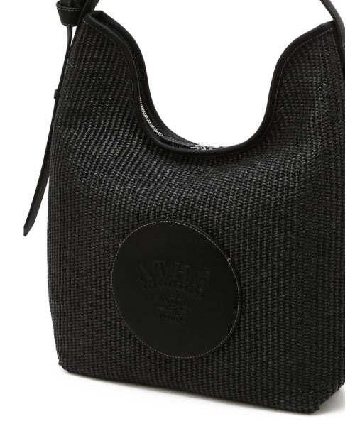 [ECOLE] SHOULDER BAG AABA6E821BK - 3 COLORS BLACK