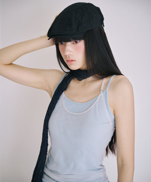 MIRECO SOFT MESH LAYER CAMI - 2 COLORS AS SHOWN