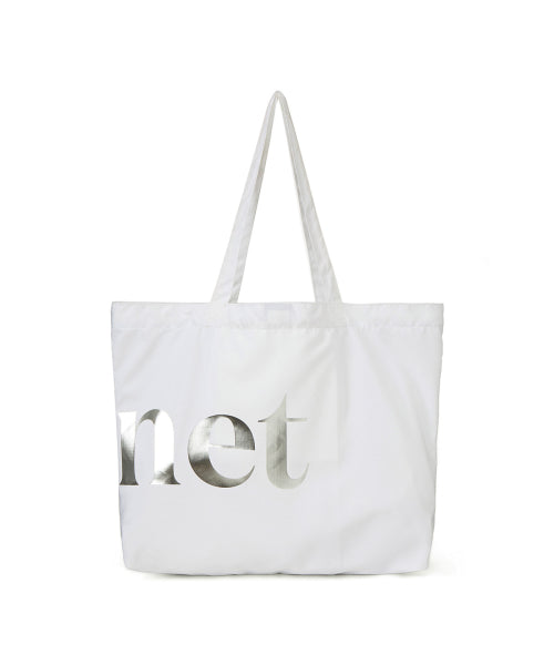 POINT LOGO SHOULDER BIG BAG - 5 COLORS WHITE