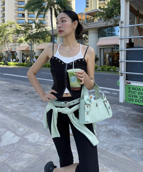 DOT TOP - 4 COLORS BLACK