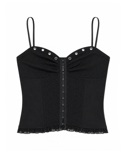 DOT TOP - 4 COLORS BLACK
