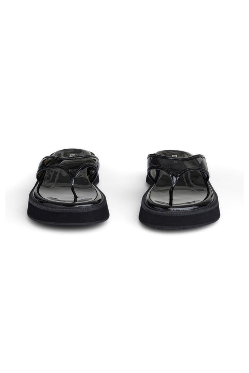 JELLY FLIP FLOP - 6 COLORS BLACK