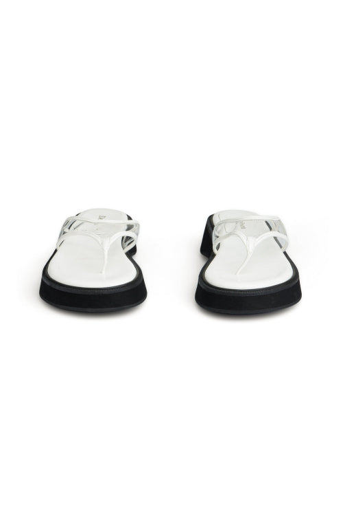 JELLY FLIP FLOP - 6 COLORS WHITE