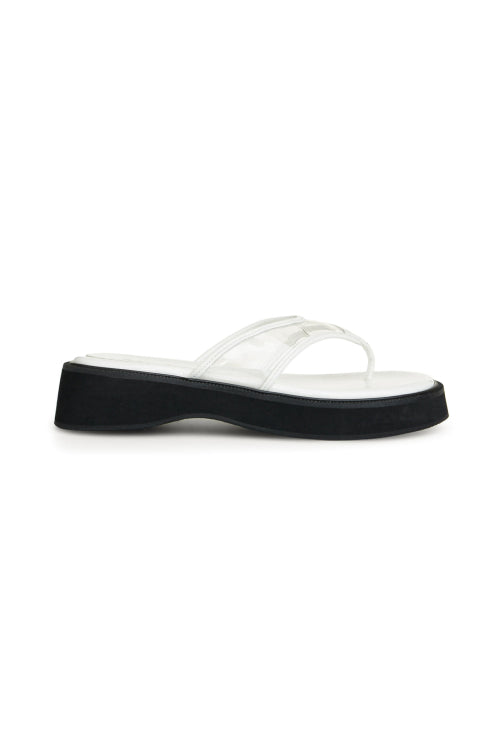JELLY FLIP FLOP - 6 COLORS WHITE
