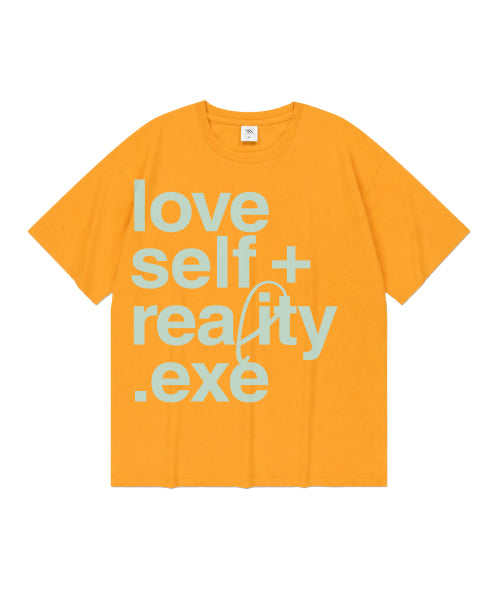 LOVE SELF OVERFIT TEE - 4 COLORS WHITE