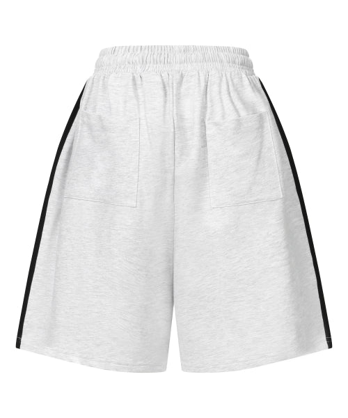 SIDE LINE PANTS - 2 COLORS BLACK