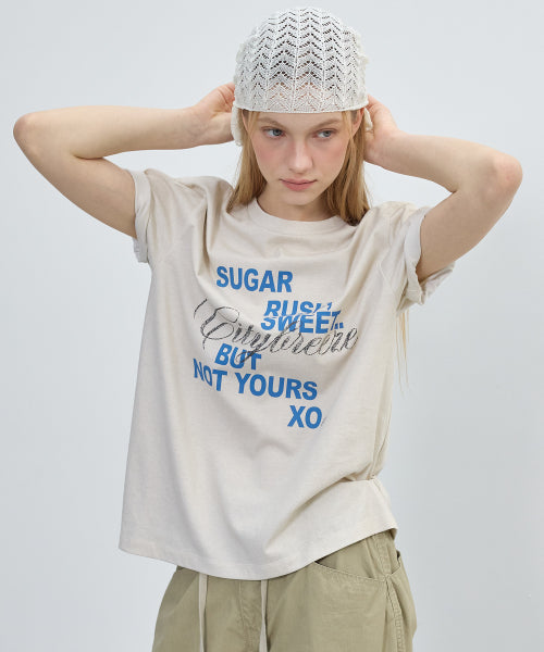 TIE GRAPHIC SHORT SLEEVE TEE - 2 COLORS