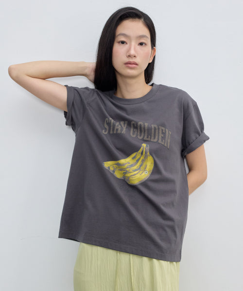 LOOSE FIT SHORT SLEEVE TEE - 2 COLORS