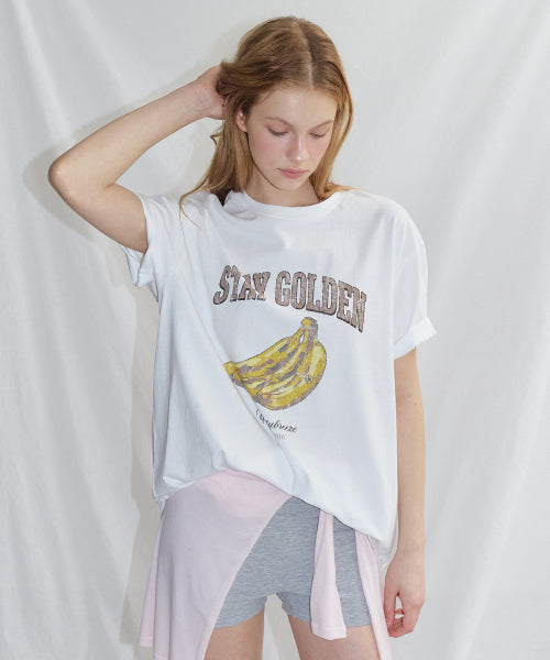 LOOSE FIT SHORT SLEEVE TEE - 2 COLORS