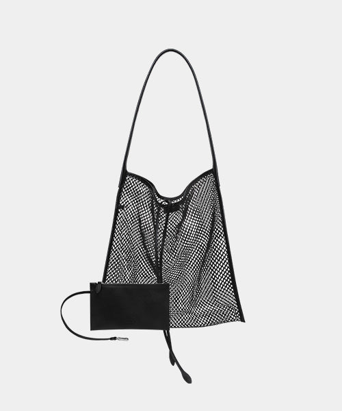 MESH BAG - 2 COLORS BLACK