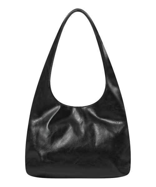 TEE POCKET SHOULDER BAG - 2 COLORS BLACK