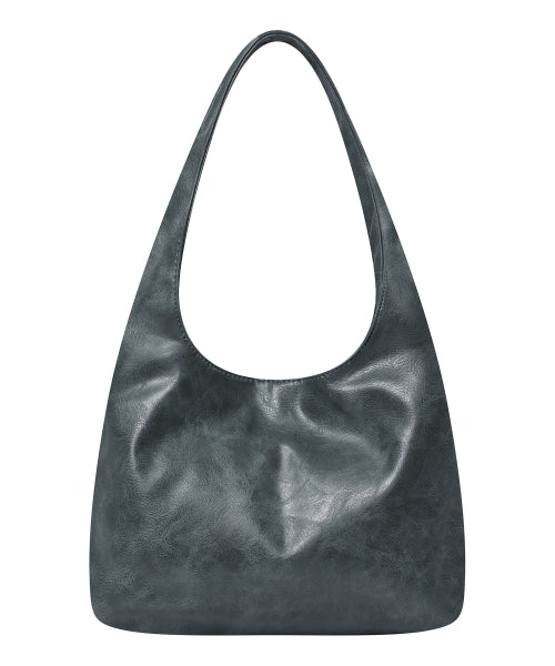 TEE POCKET SHOULDER BAG - 2 COLORS BLACK