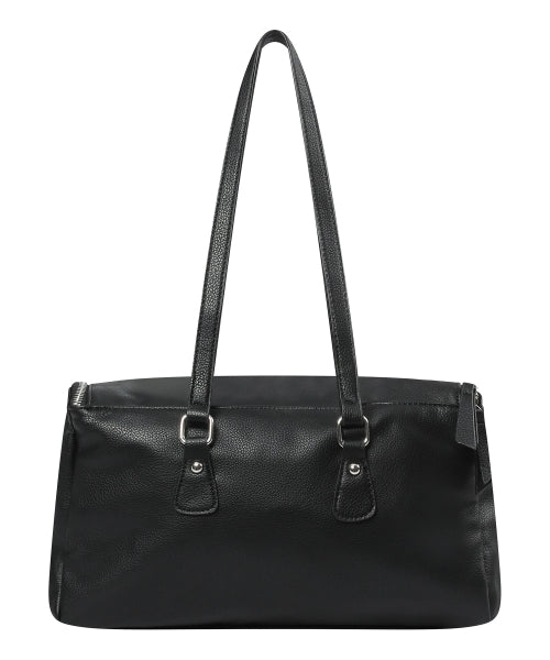 SQUARE SHOULDER BAG - 2 COLORS BLACK