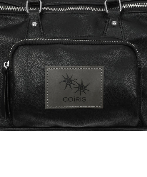 SQUARE SHOULDER BAG - 2 COLORS BLACK