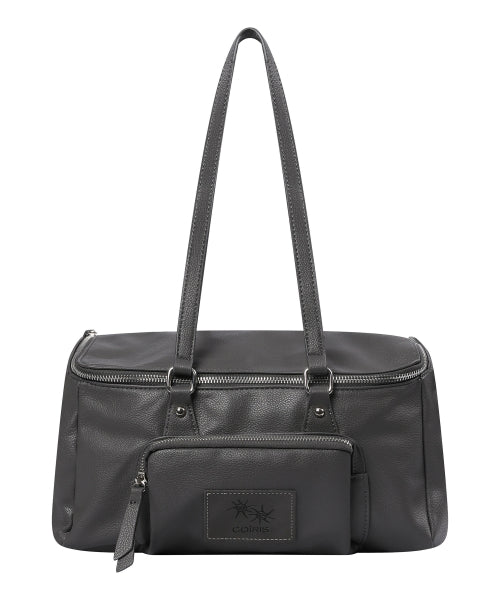 SQUARE SHOULDER BAG - 2 COLORS BLACK