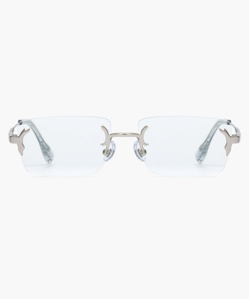 RC BUBU BLUE-LIGHT GLASSES SILVER
