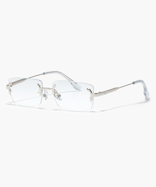 RC BUBU BLUE-LIGHT GLASSES SILVER