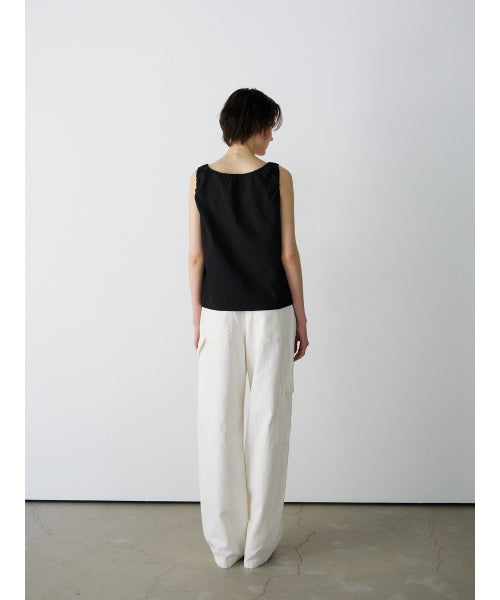 BREEZE TIE BLOUSE - 2 COLORS BLACK