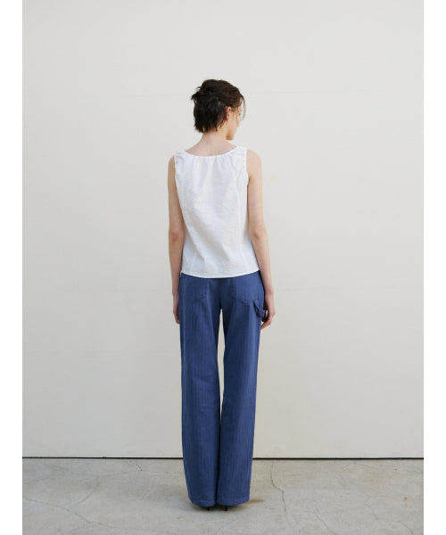 BREEZE TIE BLOUSE - 2 COLORS WHITE