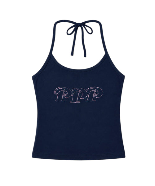 PAGESIISII PPP HOTFIX HALTER SLEEVELESS - 5 COLORS NAVY