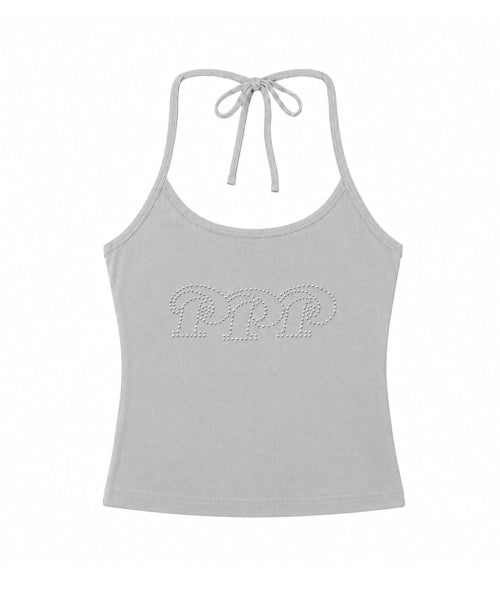 PAGESIISII PPP HOTFIX HALTER SLEEVELESS - 5 COLORS GREY