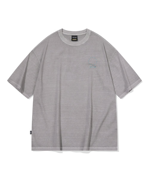 1896 STAR PIGMENT TEE - 2 COLORS GREY