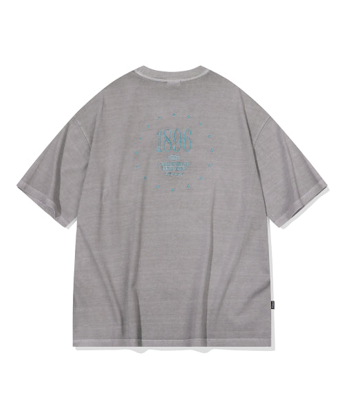 1896 STAR PIGMENT TEE - 2 COLORS GREY