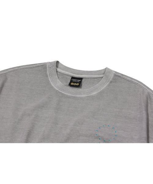 1896 STAR PIGMENT TEE - 2 COLORS GREY