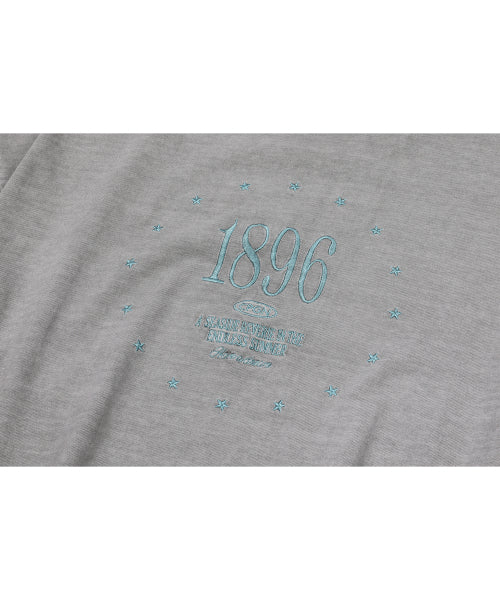 1896 STAR PIGMENT TEE - 2 COLORS GREY