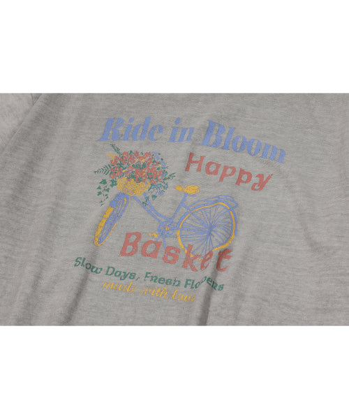 HAPPY PIGMENT SHORT SLEEVE TEE - 2 COLORS GREY