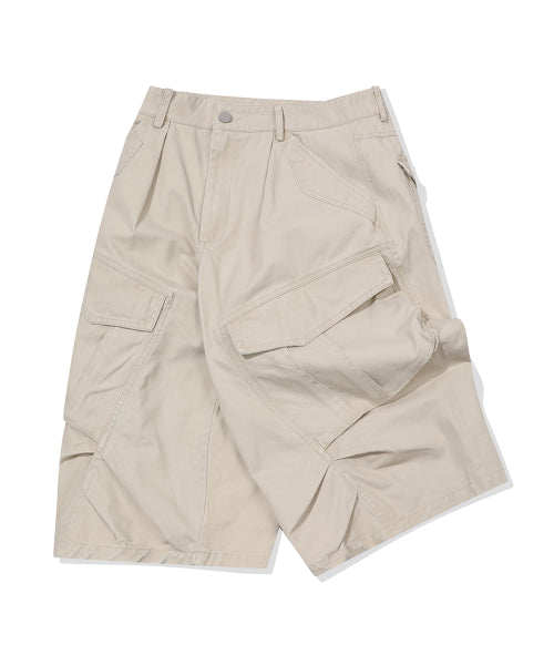 BERMUDA CARGO PANEL PANTS - 2 COLORS AS SHOWN