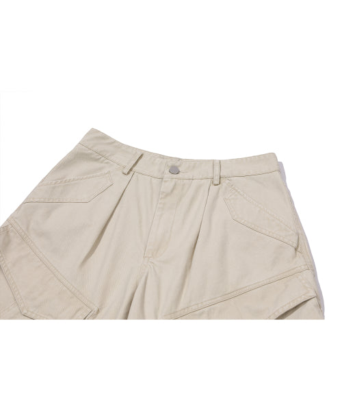 BERMUDA CARGO PANEL PANTS - 2 COLORS AS SHOWN