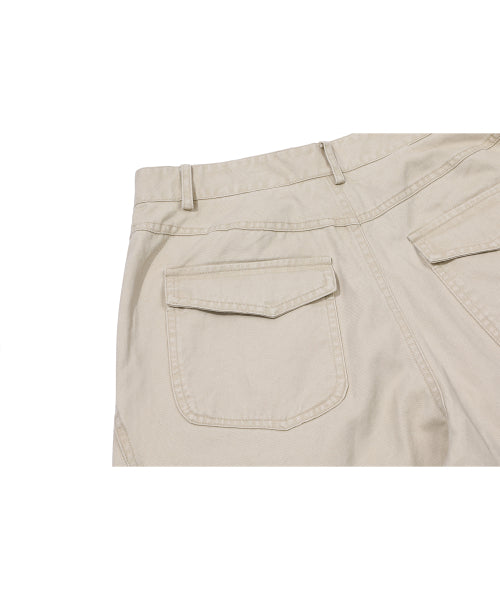 BERMUDA CARGO PANEL PANTS - 2 COLORS AS SHOWN