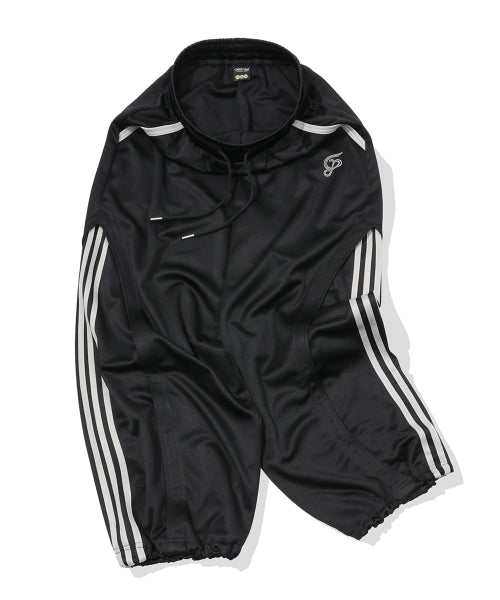 CURVED LINE TRACK PANTS - 2 COLORS BLACK