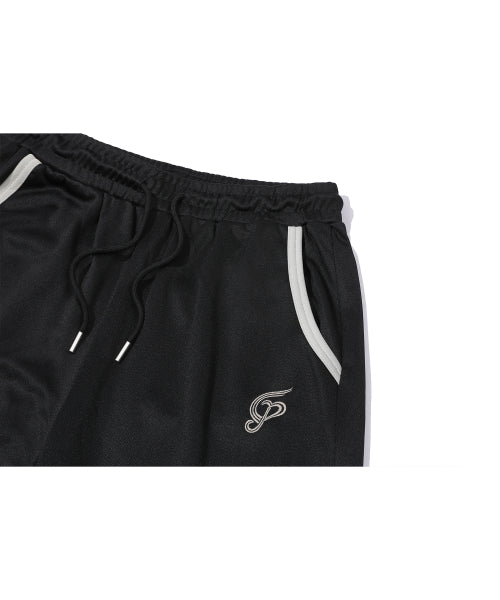 CURVED LINE TRACK PANTS - 2 COLORS BLACK