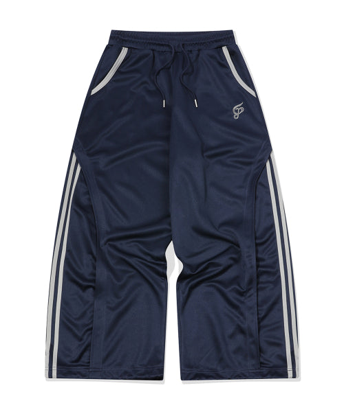 CURVED LINE TRACK PANTS - 2 COLORS NAVY