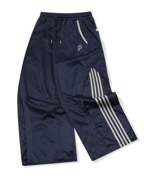 CURVED LINE TRACK PANTS - 2 COLORS NAVY
