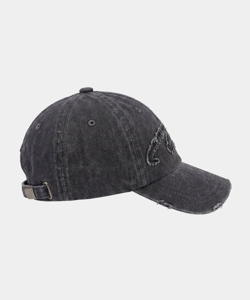 VINTAGE WASHED BALL CAP BLACK