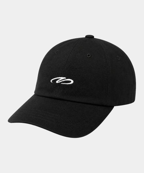 BASIC SYMBOL BALL CAP - 3 COLORS BLACK