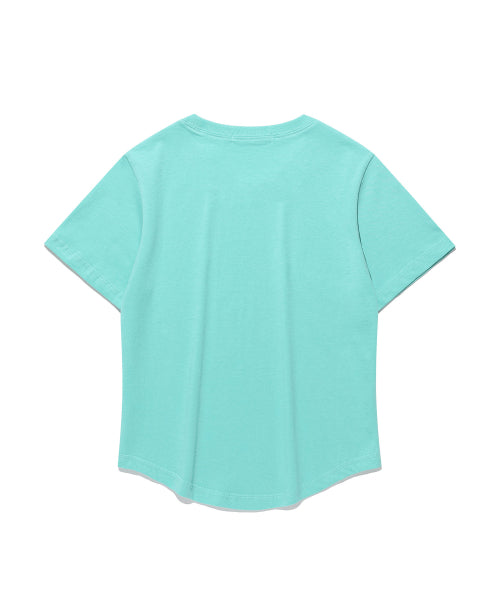 MESSY ALPHA LOGO T-SHIRT - 3 COLORS MINT