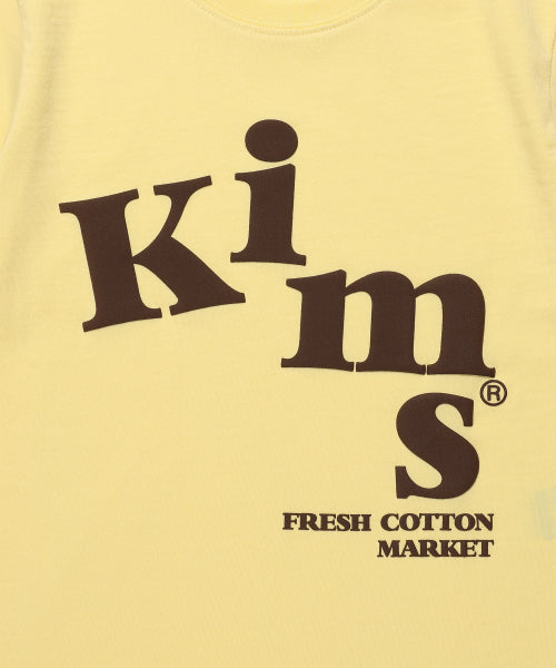 MESSY ALPHA LOGO T-SHIRT - 3 COLORS YELLOW