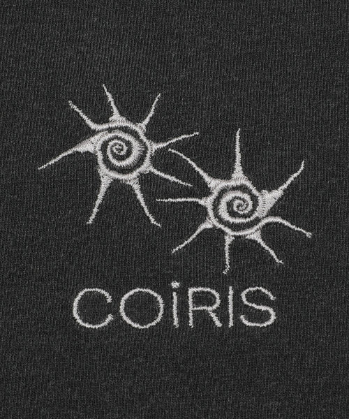 LORA SMALL LOGO PIGMENT SHORT SLEEVE TEE UNISEX - 3 COLORS BLACK