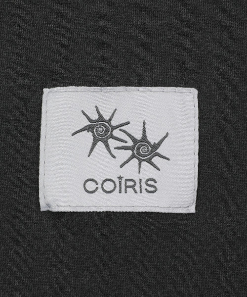 LORA SMALL LOGO PIGMENT SHORT SLEEVE TEE UNISEX - 3 COLORS BLACK