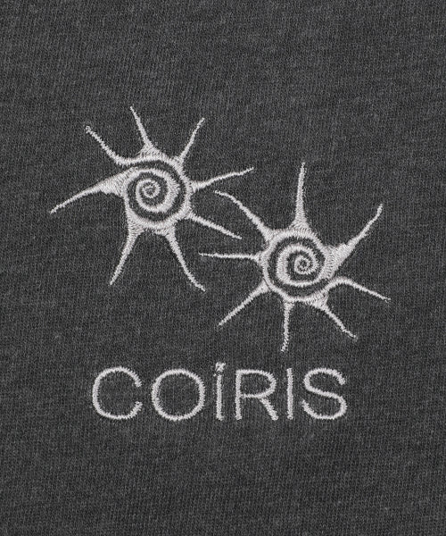 LORA SMALL LOGO PIGMENT SHORT SLEEVE TEE UNISEX - 3 COLORS BLACK