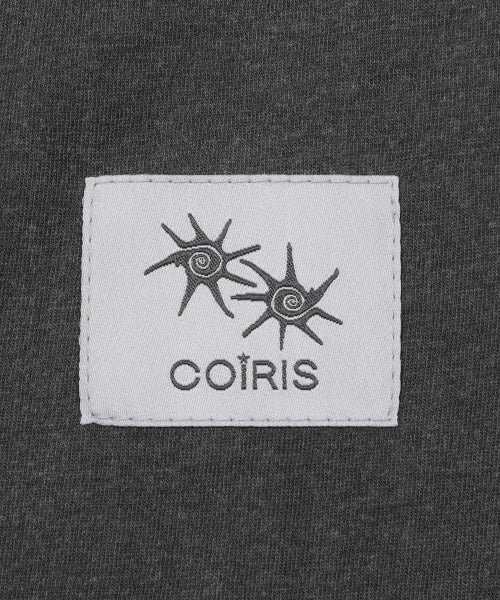 LORA SMALL LOGO PIGMENT SHORT SLEEVE TEE UNISEX - 3 COLORS BLACK