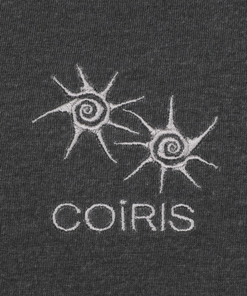 LORA SMALL LOGO PIGMENT SHORT SLEEVE TEE UNISEX - 3 COLORS BLACK