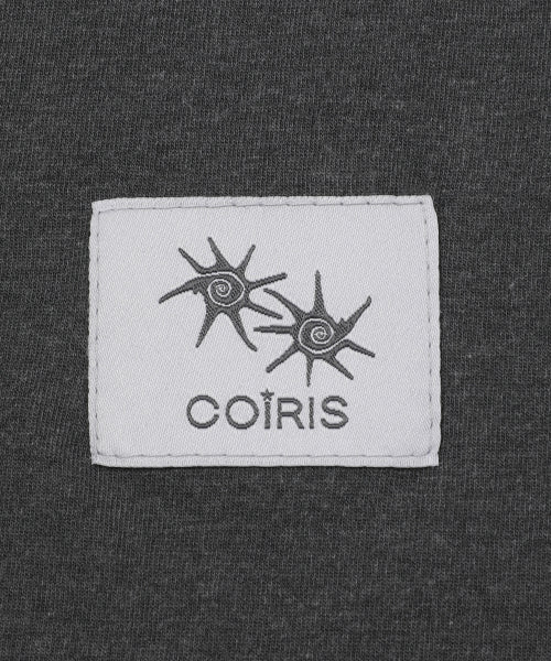 LORA SMALL LOGO PIGMENT SHORT SLEEVE TEE UNISEX - 3 COLORS BLACK