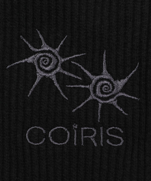 LORA SMALL LOGO CONTRAST SLEEVELESS - 2 COLORS BLACK