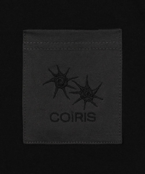 CONTRAST SHORT SLEEVE TEE - 2 COLORS BLACK