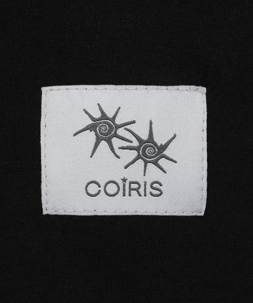 CONTRAST SHORT SLEEVE TEE - 2 COLORS BLACK